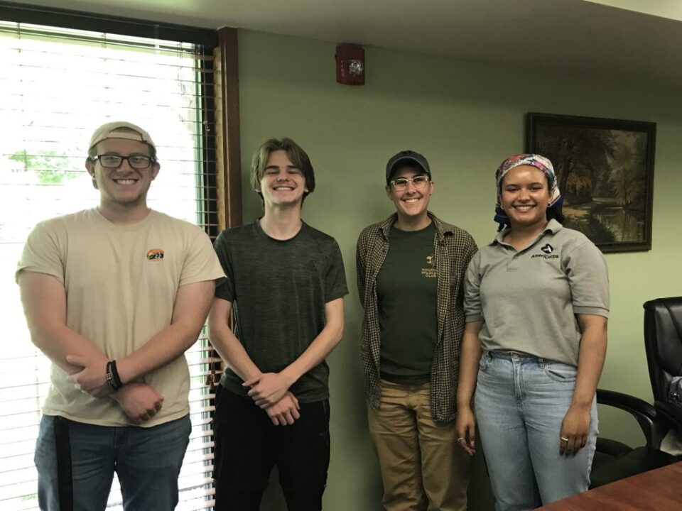 Volunteers at Hague Nature Preserve